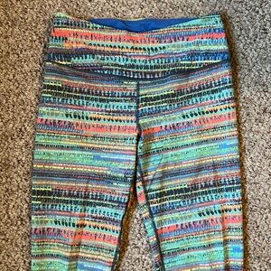 Multicolored Victoria’s Secret workout pants